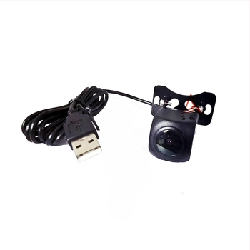 USB HD autó kamera elő- és hátsó nézettel, 2MP fisheye, holttérfigyelés