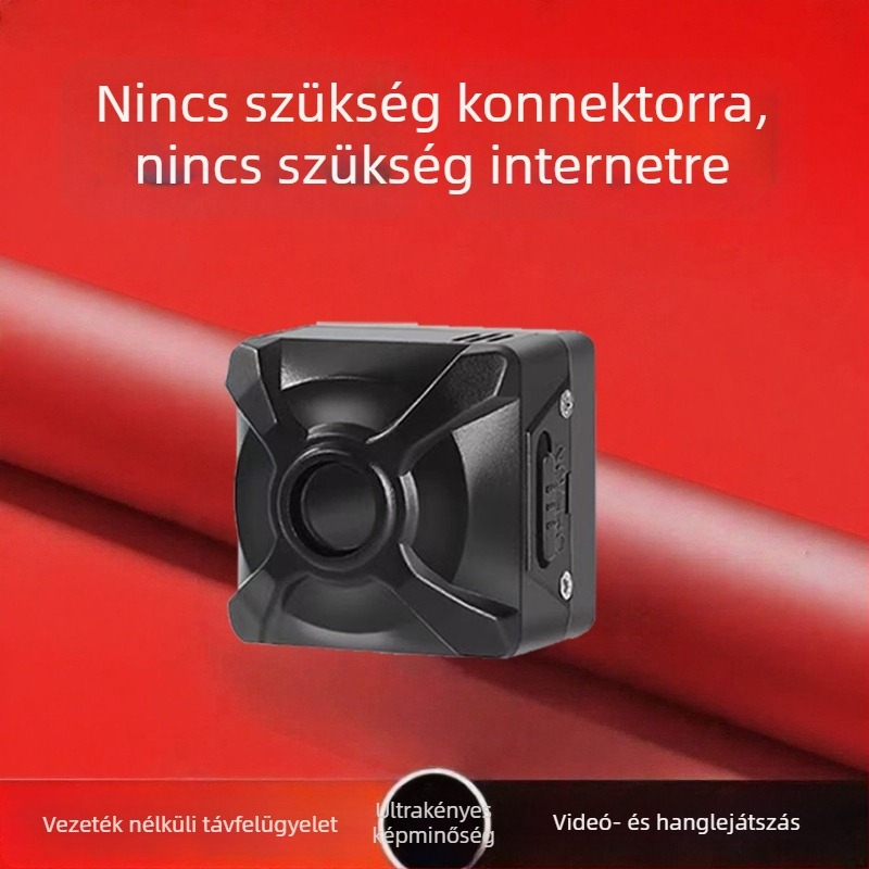 X5 vezeték nélküli beltéri kamera Wi‑Fi‑vel, távoli hozzáférés a telefonról, HD infravörös éjjellátás