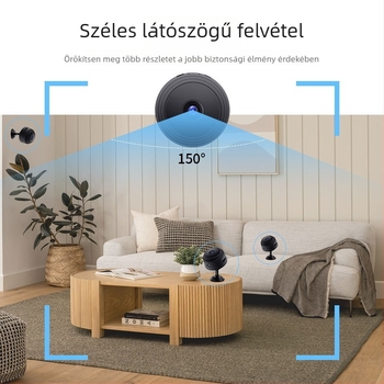 A9 Vezeték nélküli intelligens HD kamera Wi-Fi-vel beltéri megfigyeléshez