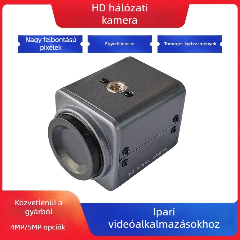 4 millió felbontású hálózati kamera, távoli ipari kamera, videomikroszkóp és lézeres hegesztő monitor