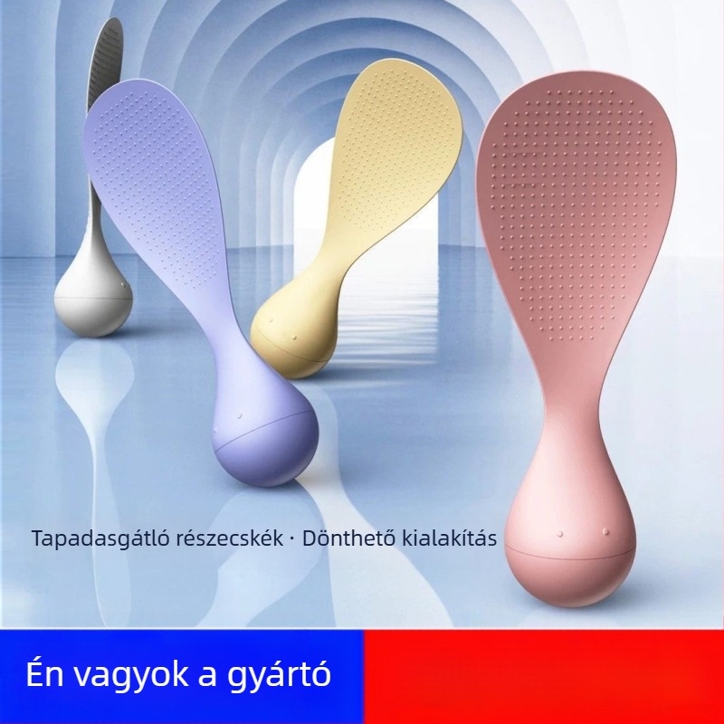 Álló, tapadásmentes rizskiskanál, konyhai tálaláshoz, könnyen tisztítható