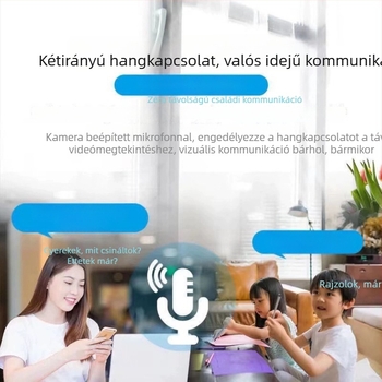 V380 Pro vezeték nélküli HD felügyeleti kamera otthoni és üzleti használatra távoli mobil megtekintéssel