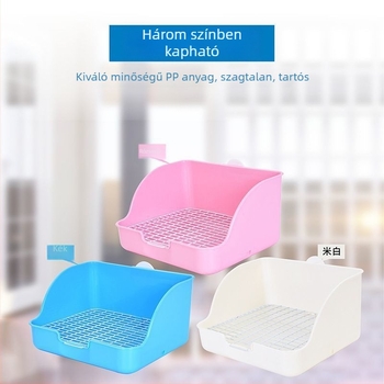 Nagy négyszögletes nyuszi toalett