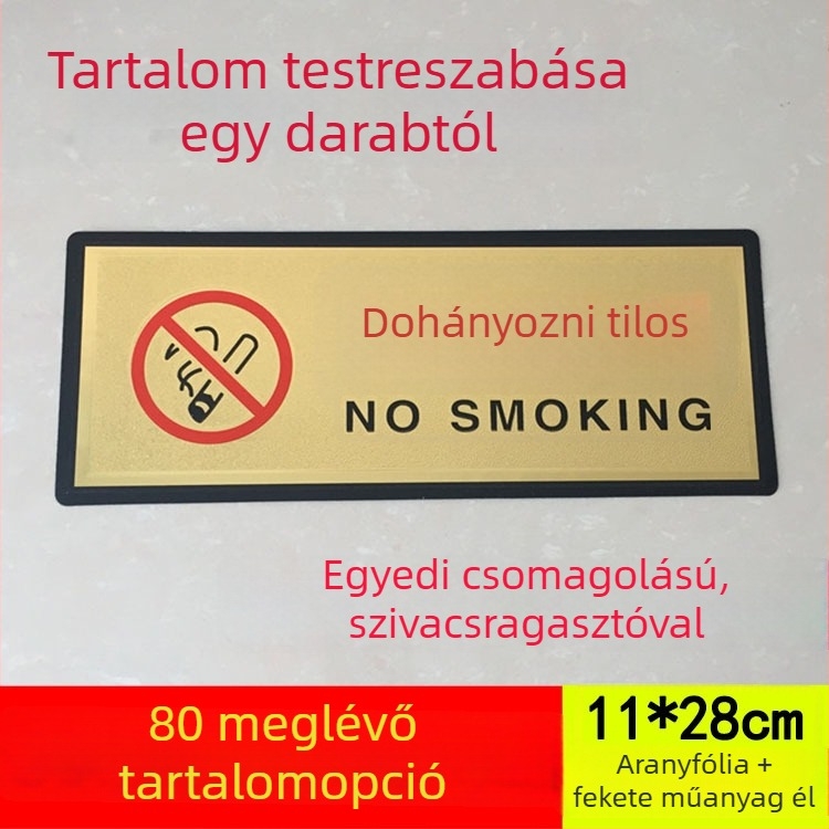 Dohányozni tilos – Falikép tűzvédelmi ellenőrzés és jelzés műhelyhez