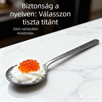 Tiszta titánból készült kör kanál, titán étkészlet – hordozható kanál és villa, hópehely mintázatú nyugati stílusú kanál