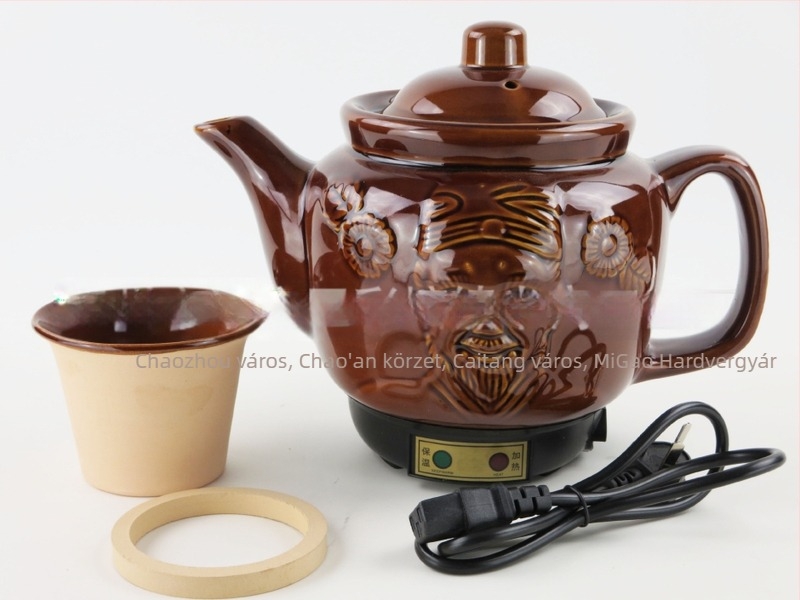 Kerámiás egészségügyi decoctáló edény, automatikus önszabályozás, 3L/4L, Hagyományos kínai orvoslás, 220V, 300–350W