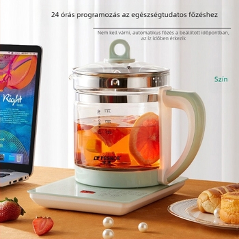 Hemisferikus egészség-tea főző edény ajándékdobozban, többfunkciós otthoni használatra, teljesen automata
