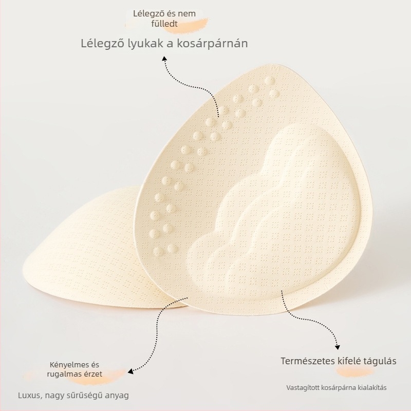 Rejtett női melltartó, A–C kosár, kis mellekhez, 3/4-es formázott kosár, fix pántok, lélegző nylon/spandex anyag.