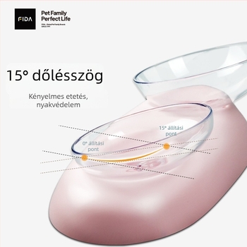 Úszó víztál háziállatoknak: nagy méretű kutyáknak, minimalizálja a fröcsögést; függő macska víztál, megakadályozza a felborulást