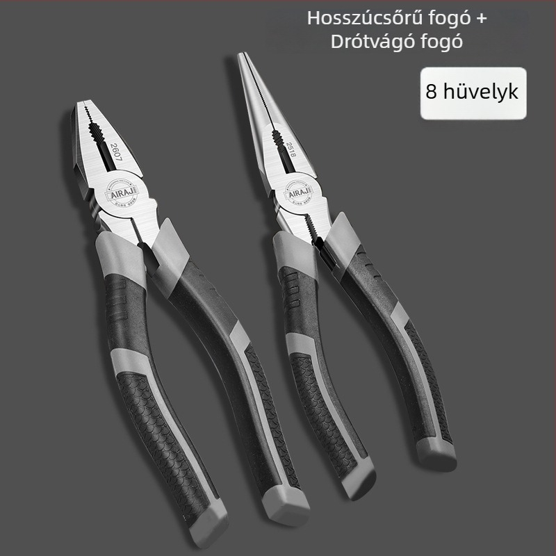 Arrizo Ipari minőségű fogók: huzalfogók, többfunkciós fogók, huzal- és szigetelés eltávolító fogó, vékony hegyű fogó