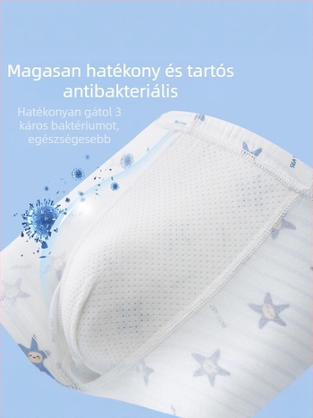 Osztály A Modal gyerekeknek, fiúknak boxer brief, antibakteriális, puha, mesés mintával, 3–8 éveseknek