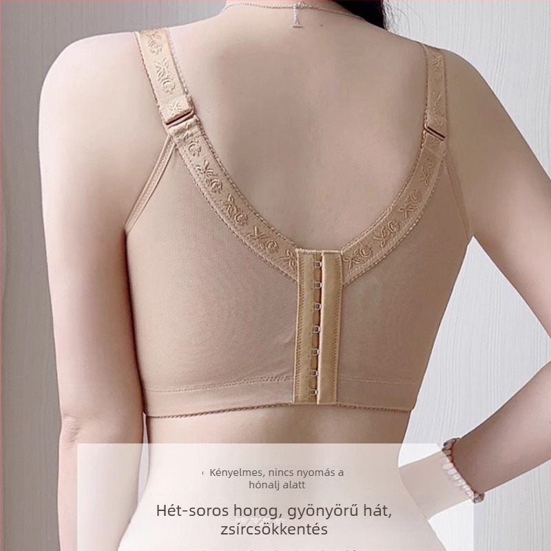 Állítható, csipkés shapewear melltartó haskontrollal, összegyűjtés és emelés, anti-lassulás és anti-nyúlás, nőknek, vékony fazon, merevítővel