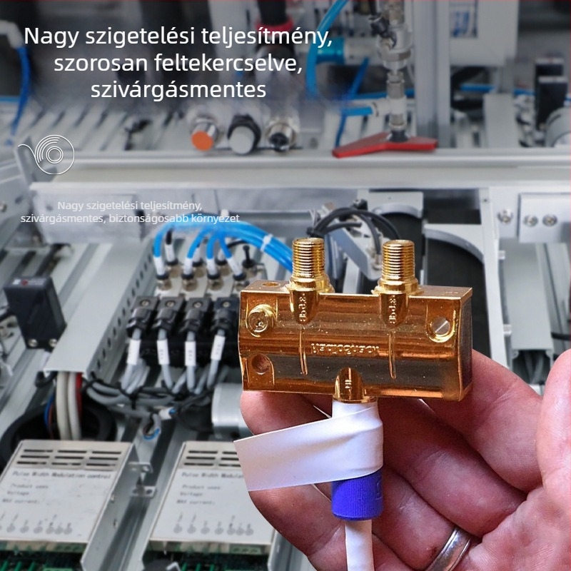 LIAN LI TAPE Fehér PVC elektromos szalag, lángálló szigetelés, magas hőmérséklet-tűrés, vízálló