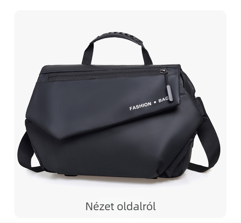 Férfi vízlepergető crossbody táska nagy kapacitással kerékpározáshoz