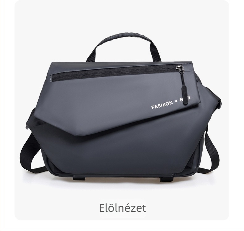 Férfi vízlepergető crossbody táska nagy kapacitással kerékpározáshoz