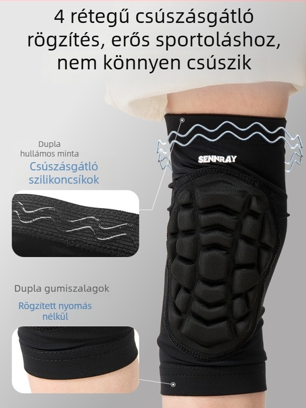Gyerekeknek szóló térdvédők kosárlabdához és sporthoz – patella védelem