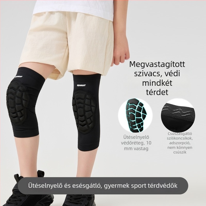 Gyerekeknek szóló térdvédők kosárlabdához és sporthoz – patella védelem