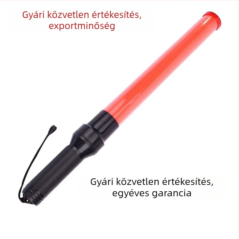 540 LED forgalmi bot, 54 cm hosszú, evakuációs és rendezvénybiztonsági fény