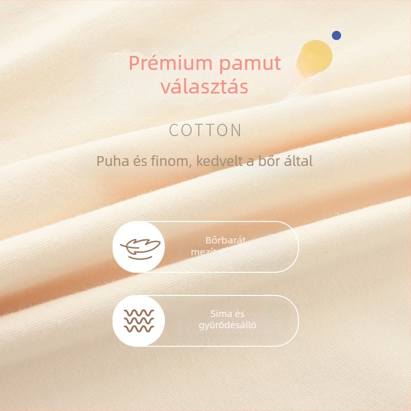 Női Lycra-pamut pizsama, nedvszívó, bőrbarát, vékony anyag, kerek nyak, hosszú ujjú, hosszú nadrág, tavaszi otthoni viselet