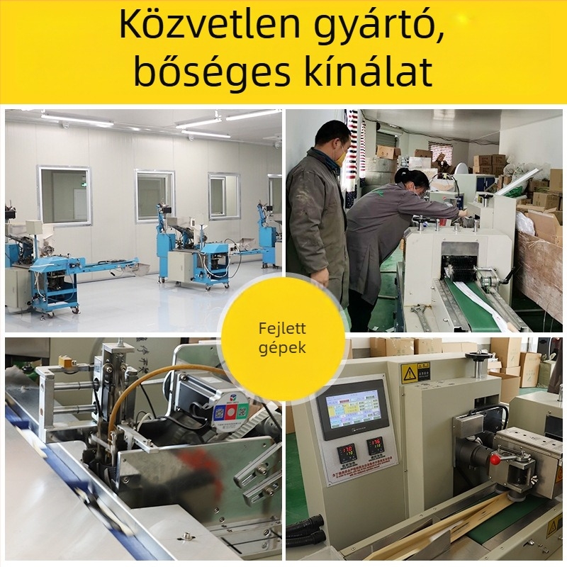 Kibővíthető bambusz egyszer használatos chopstickok önmelegedő forró fazékhoz és gyors ételekhez
