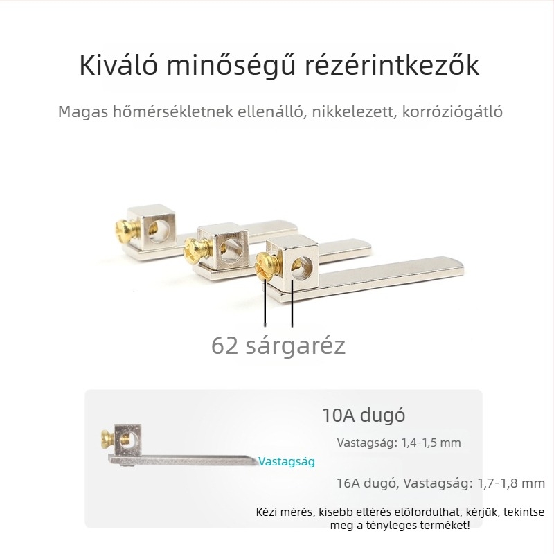 16A-os tápcsatlakozó kivehető vezetékkel, 220V, háromszög alakú dugó, 10A hárompólusú dugó, nagykereskedelem