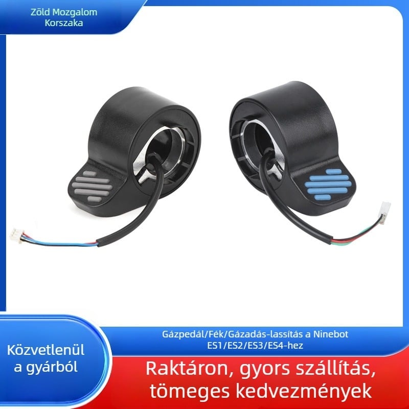 Ninebot ES1/ES2/ES3/ES4 gyorsító–fék ujjgombos kiegészítő
