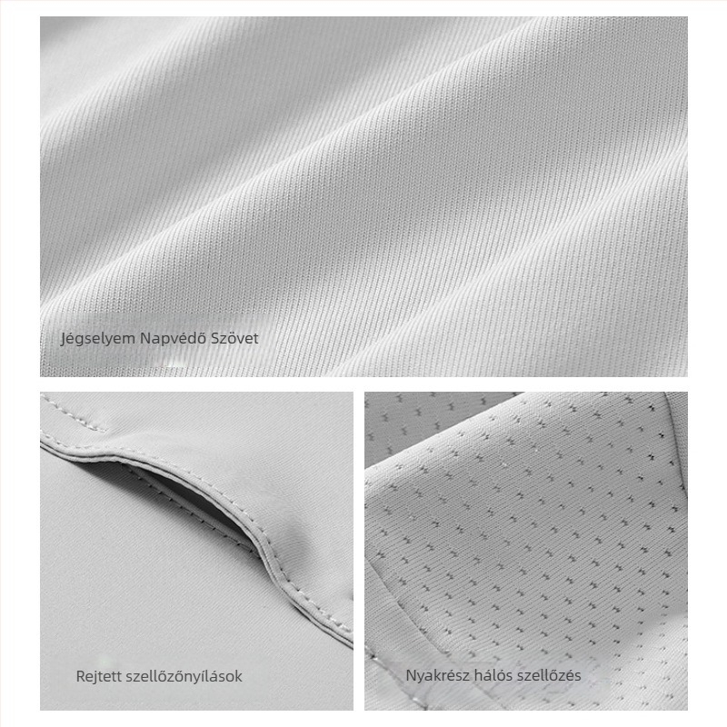 Ice Silk anyagból készült teljes arcú UV-védő maszk kültéri kerékpározáshoz, nyakvédelemmel és maszkon keresztüli ivási lehetőséggel