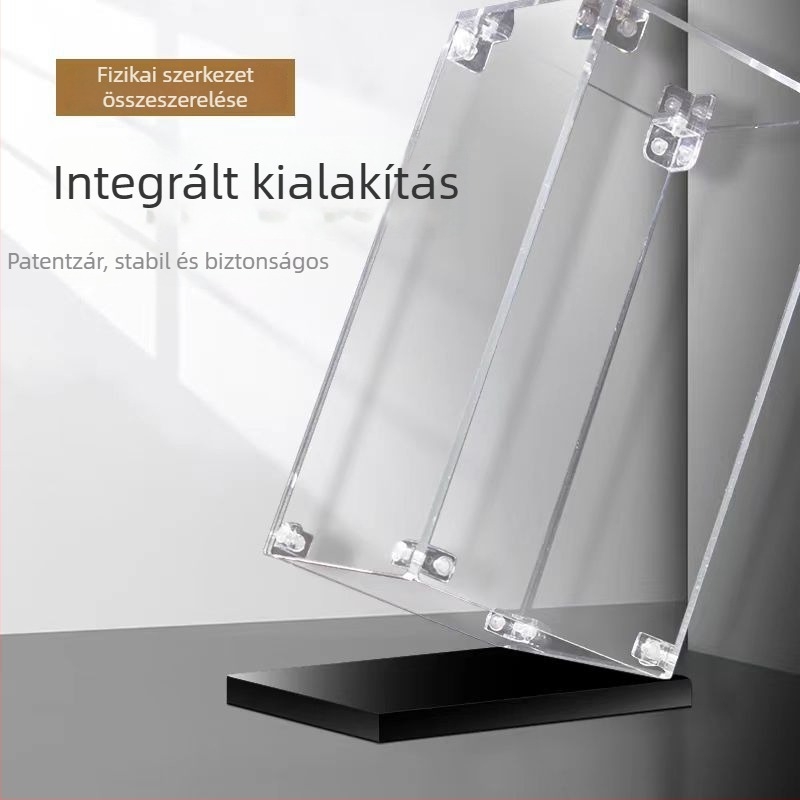 Akril kiállítódoboz Nezha és Ao Bing vinyl figurákhoz – porvédő tároló