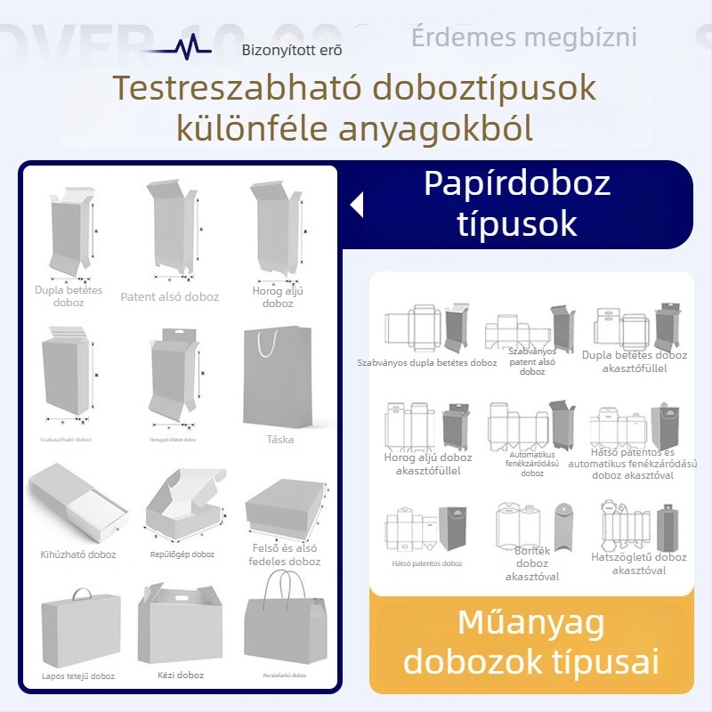 Testreszabott átlátszó PVC pickleball doboz, átlátszó PET hajtogatott nyomtatott műanyag doboz, PP csomagolás meleg nyomtatással és matt felülettel