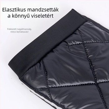 Vastag termosz térdmelegítő kerékpárhoz, uniszex, középkorúak és idősek számára, csúszásmentes