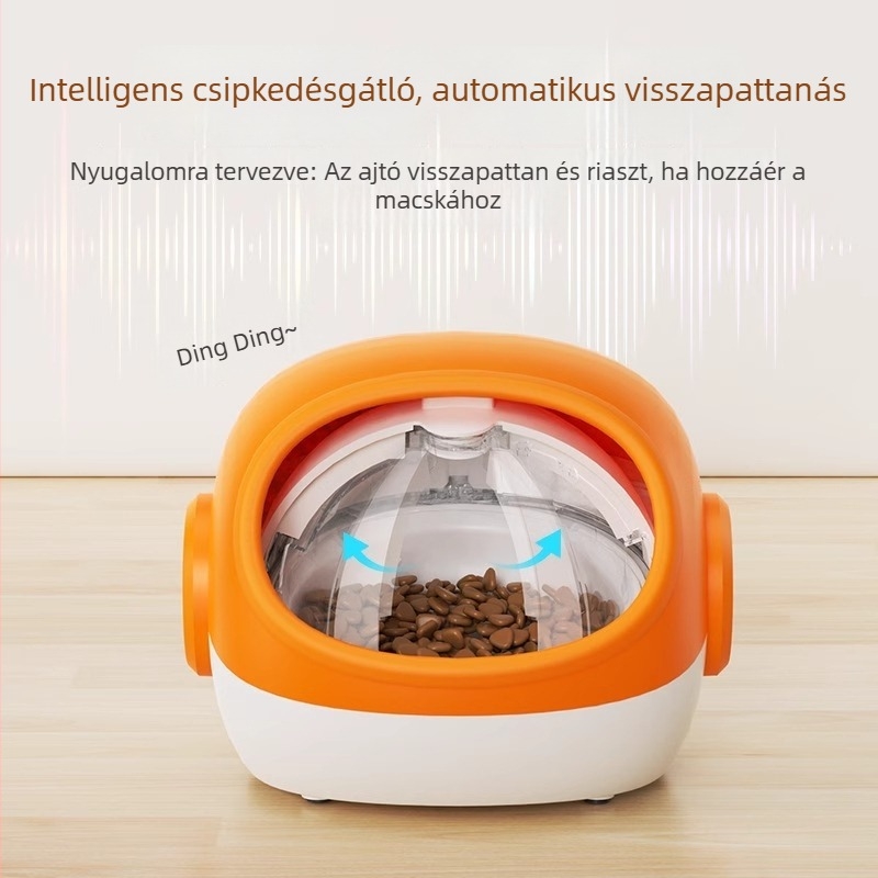 Explore Pets több macskára tervezett automata etető azonosító chip a lopás elleni védelemhez és időzített távirányítással