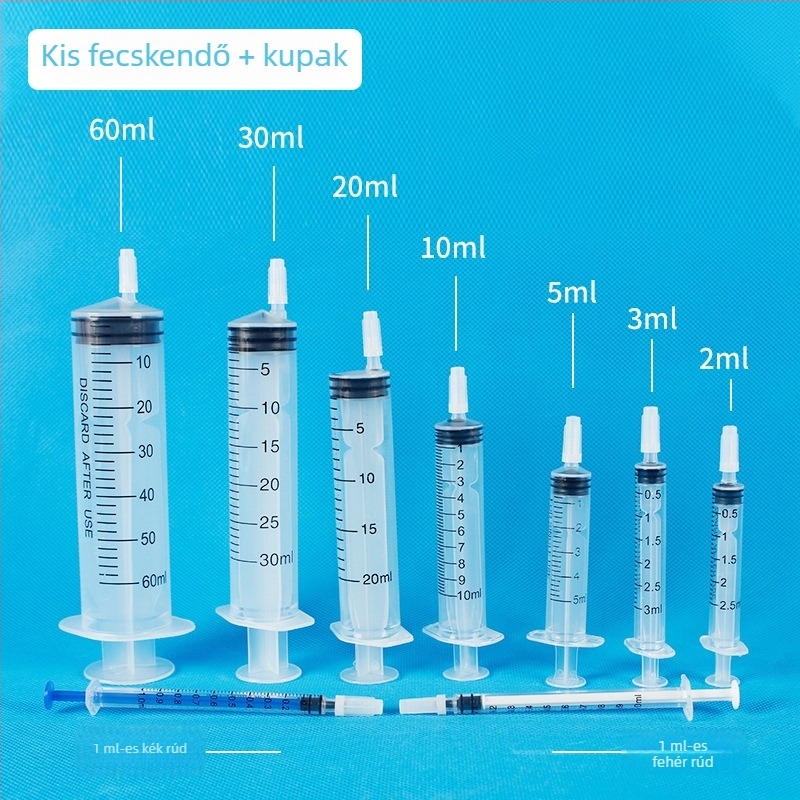 Kutyáknak és macskáknak szóló tű nélküli fecskendő – élelem- és folyadékadagoló, 20 ml