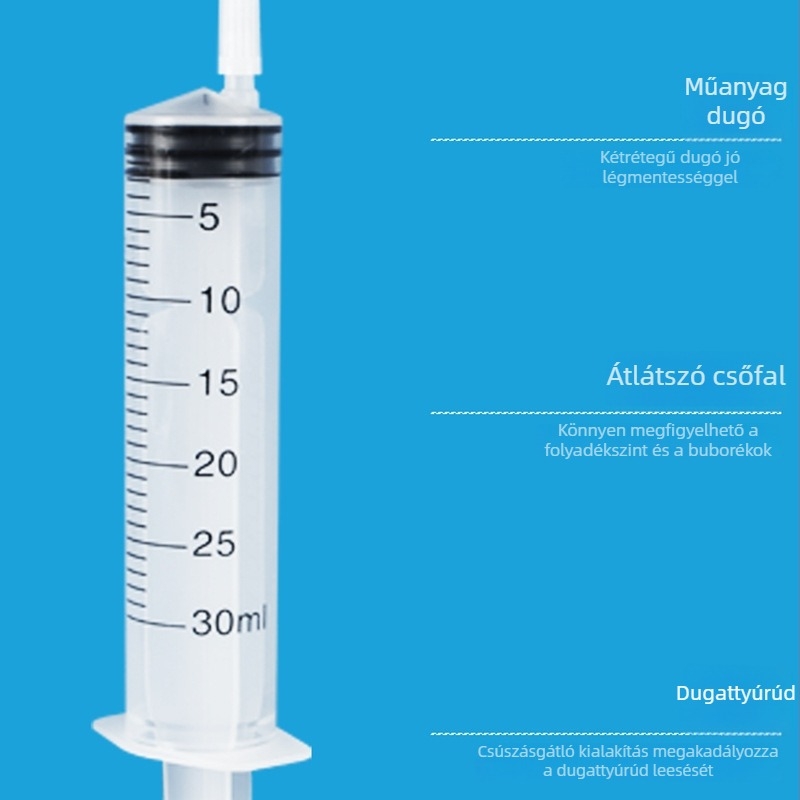 Kutyáknak és macskáknak szóló tű nélküli fecskendő – élelem- és folyadékadagoló, 20 ml