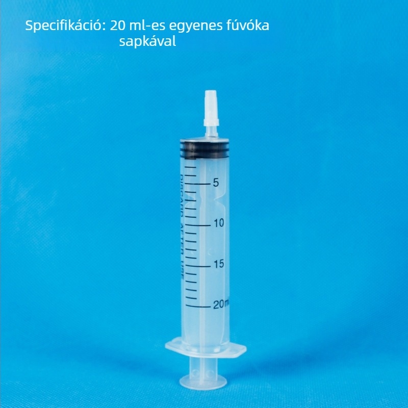 Kutyáknak és macskáknak szóló tű nélküli fecskendő – élelem- és folyadékadagoló, 20 ml