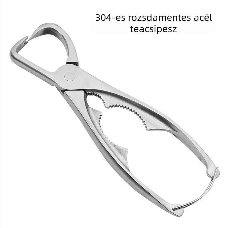 Nagy nyílású teafogó, többfunkciós, 304 rozsdamentes acélból, Pu'er teátéglák nyitásához