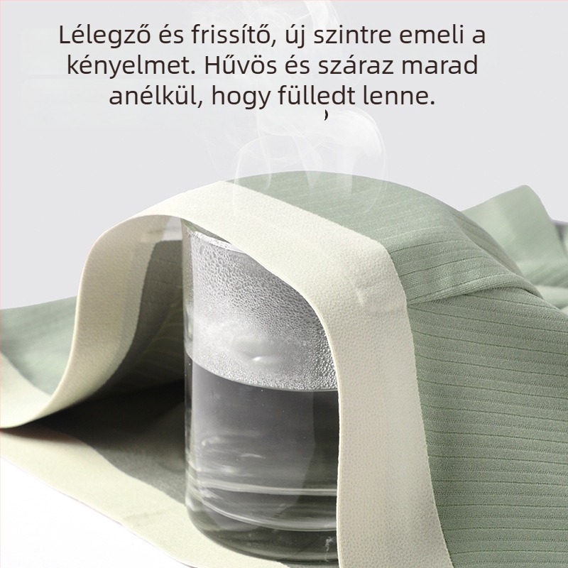 Tavasz–Nyár 10A antibakteriális férfi alsónemű, egyszerű, lélegző boxer briefs varrás nélkül, pamut ágyékrész