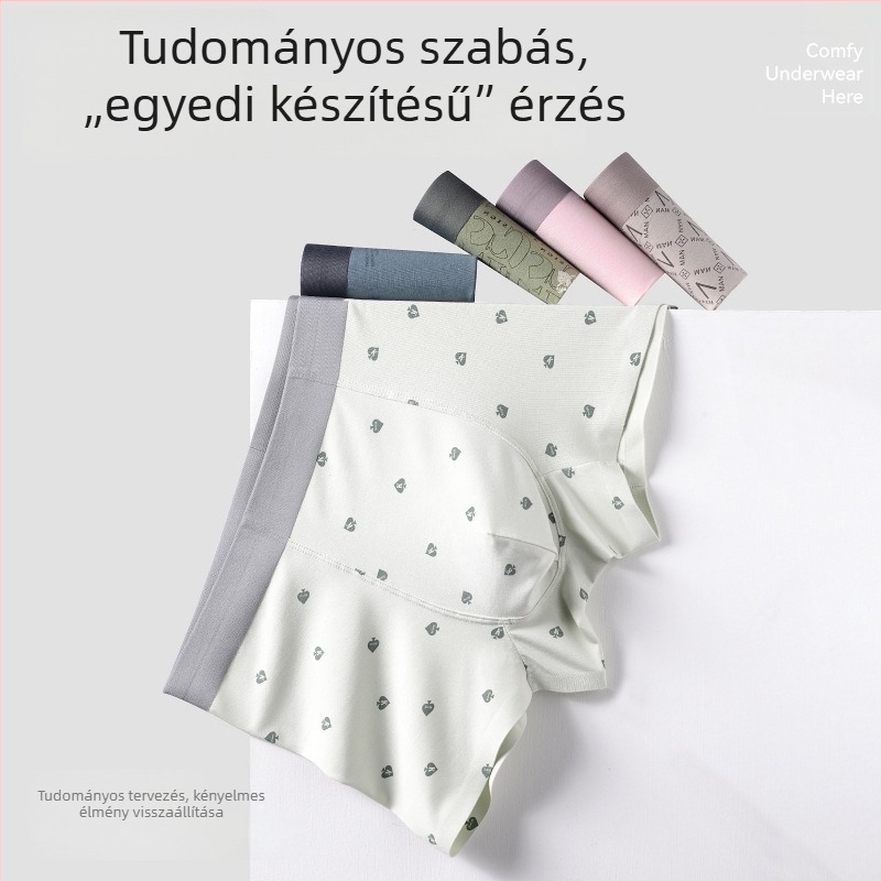 Férfi boxeralsó, laza és légáteresztő, serdülőknek