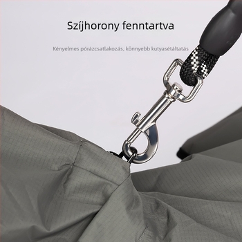 Wakytu esőkabát kutyáknak, nagy testű kutyáknak, négylábú esőponcsó közepes méretű kutyáknak, szélálló és esőálló