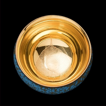 Soong Yu Aranyozott Jianzhan teáscsésze mestermunka, kézzel készített Tenmoku kerámia, nagy méretű egycsészés teáskészlet, könnyű luxus retro stílus