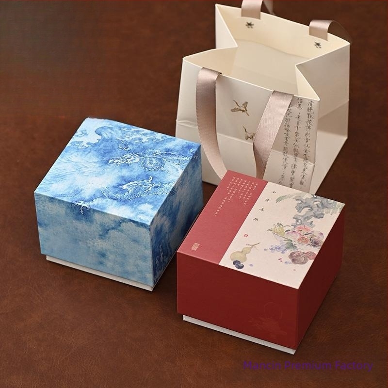 Hagyományos kínai stílusú egyes teáscsésze, négyszögletes formájú, kompatibilis Jianzhan teáskannával, megfizethető csomagolás.