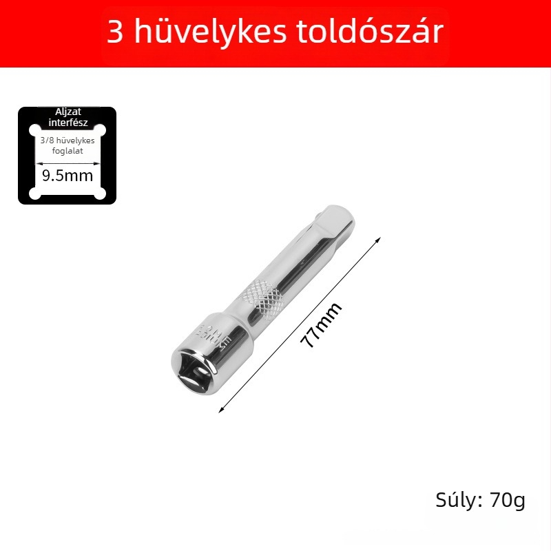 Mágneses univerzális gyújtógyertya-szívó kulcs, 14–16 mm, ultra vékony, gyertyák eltávolításához és beépítéséhez