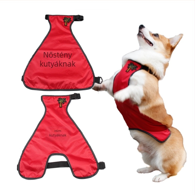 Pet It Corgi Belly Band – vízálló és szennyeződésálló kis testű kutyáknak, hím és nőstény