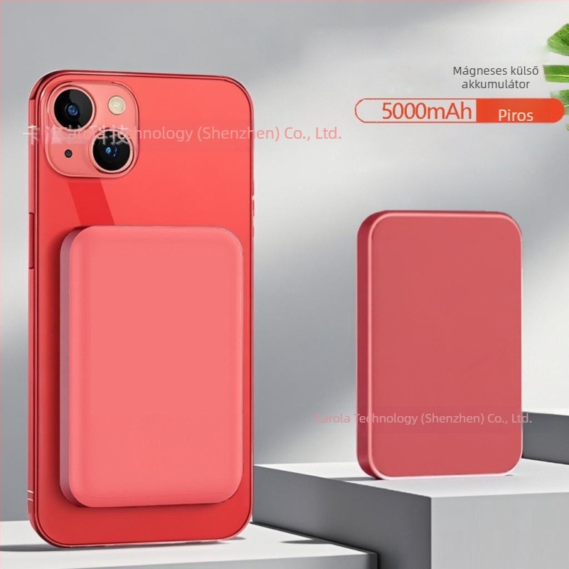 Ultra vékony mágneses vezeték nélküli power bank 10000 mAh az iPhone 11–16 számára