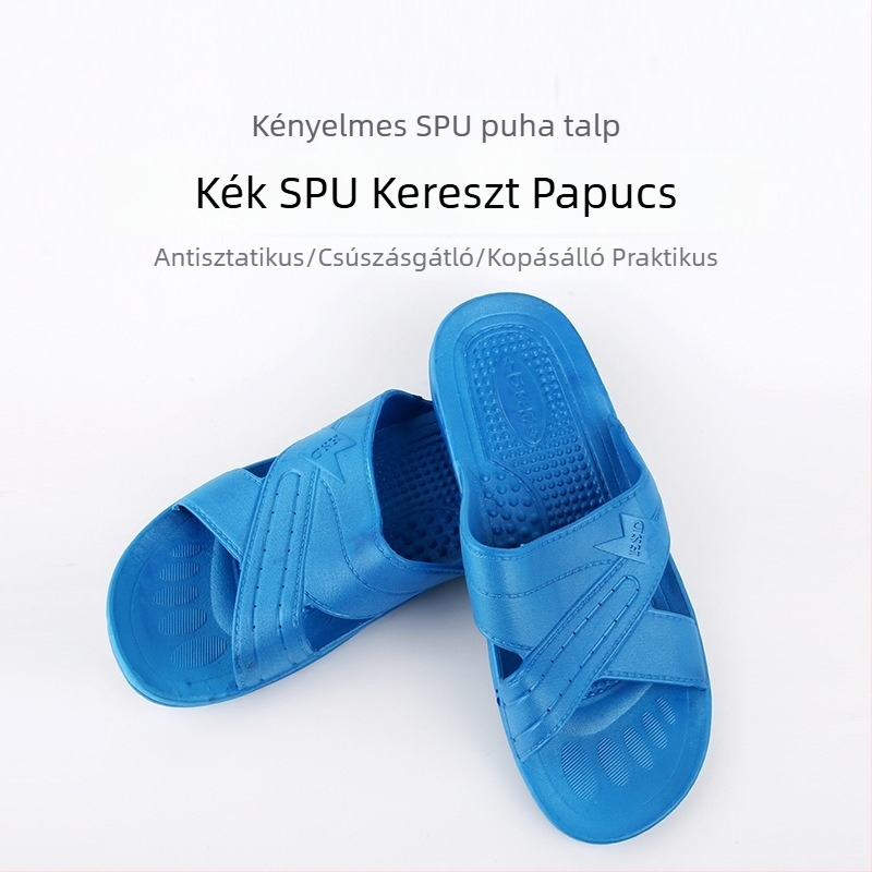 Antisztatikus papucsok pormentes műhelyek tiszta helyiségeihez – csúszásmentes, kopásálló, csendes