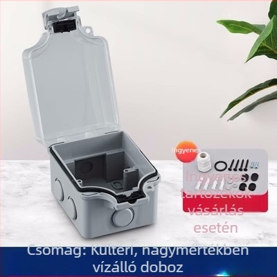 Songying Kültéri vízálló aljzat védőfedél zárható