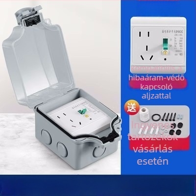 Songying Kültéri vízálló aljzat védőfedél zárható