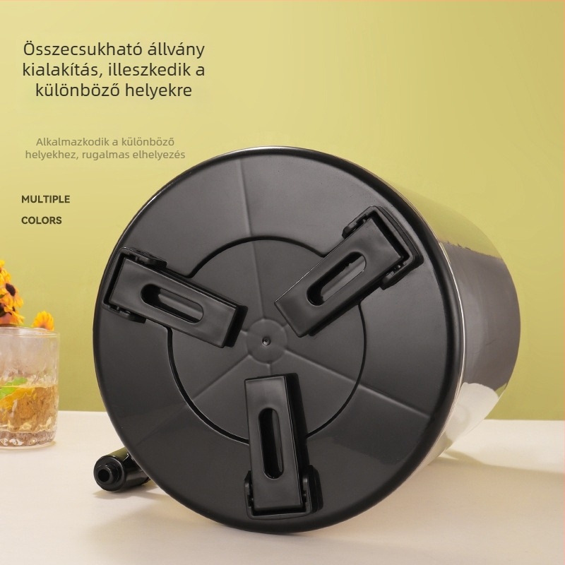 Rozsdamentes acél tejes tea vödör, dupla szigetelés, nagy kapacitás italokhoz, utcai árusításra