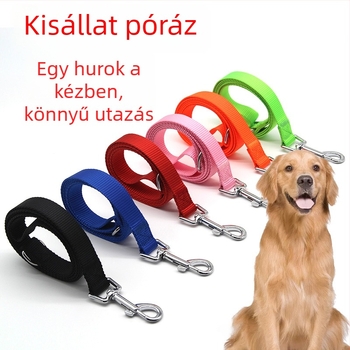 Nylon kutyapóráz kültéri sétákhoz, szakadásálló