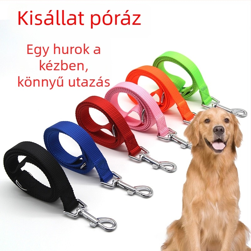 Nylon kutyapóráz kültéri sétákhoz, szakadásálló