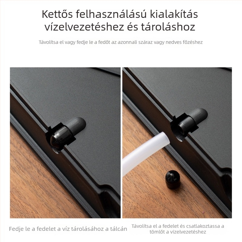 Bambusz teás tálca otthoni használatra, új modell, kompakt lefolyó kialakítás, teáskészlet tálca, száraz tea tálca